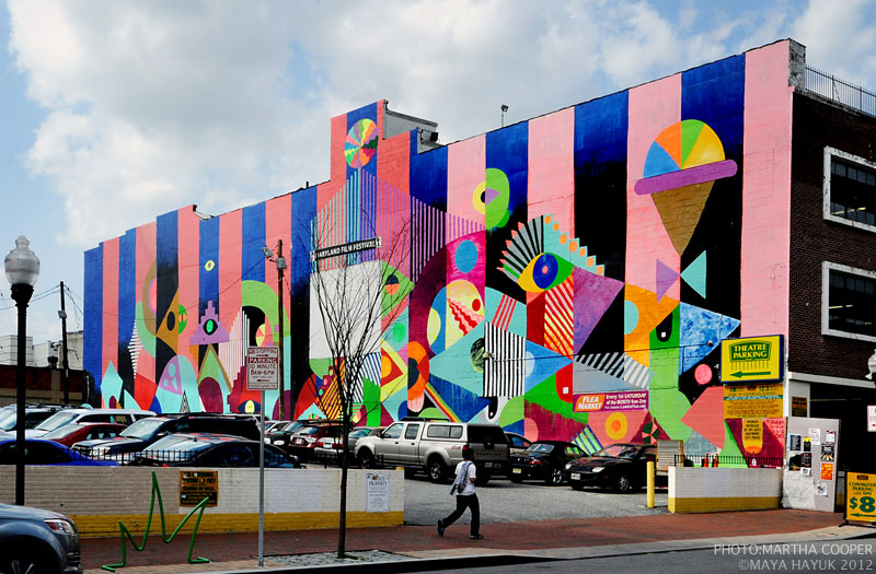 Detail Geometrical Graffiti Nomer 7