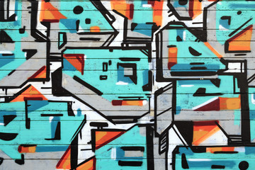 Detail Geometrical Graffiti Nomer 9
