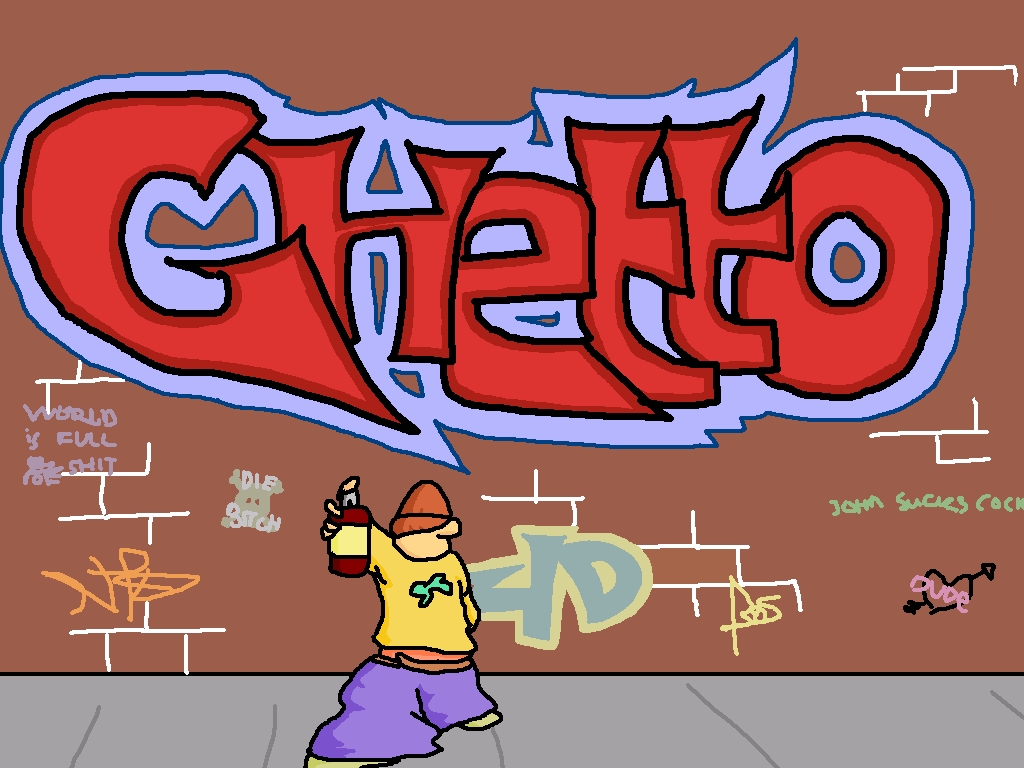 Detail Ghetto Graffiti Nomer 24