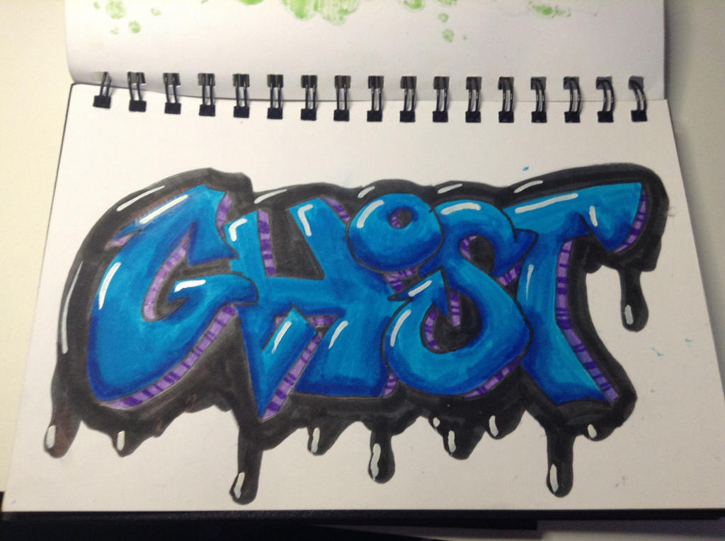 Detail Ghost Graffiti Nomer 7