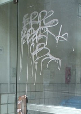 Detail Glass Graffiti Repair Nomer 14