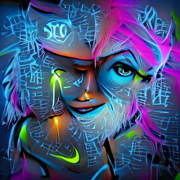 Detail Glow In The Dark Graffiti Nomer 35