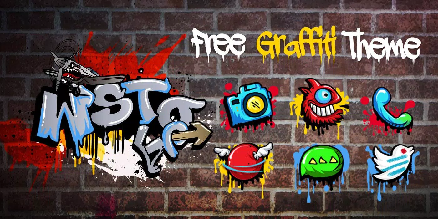Detail Go Launcher Graffiti Theme Nomer 5