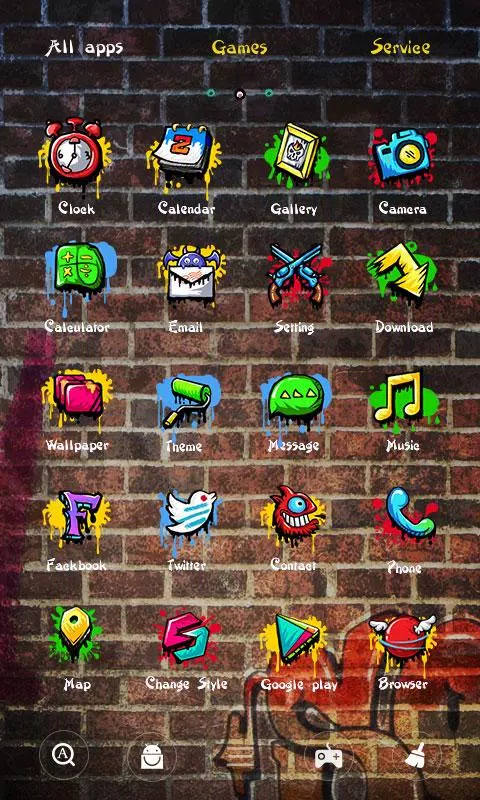 Detail Go Launcher Graffiti Theme Nomer 9