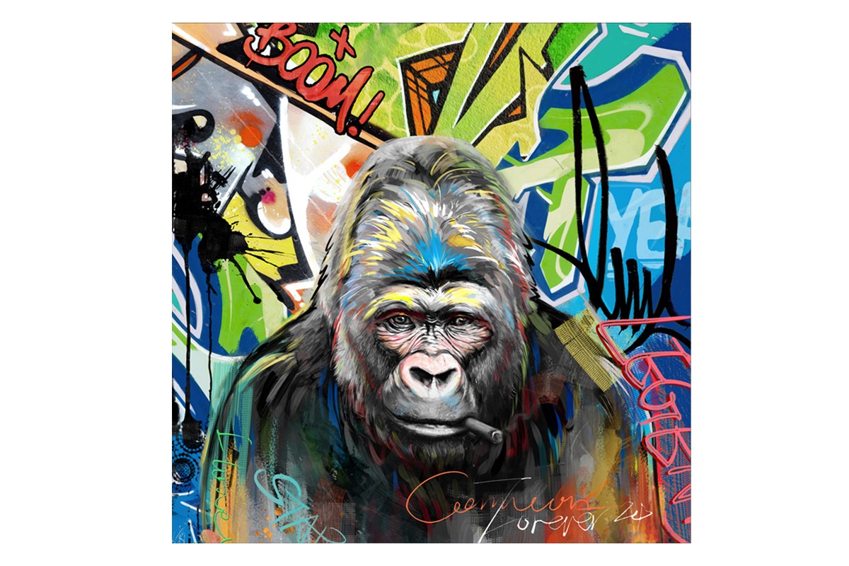 Detail Gorilla Graffiti Nomer 18