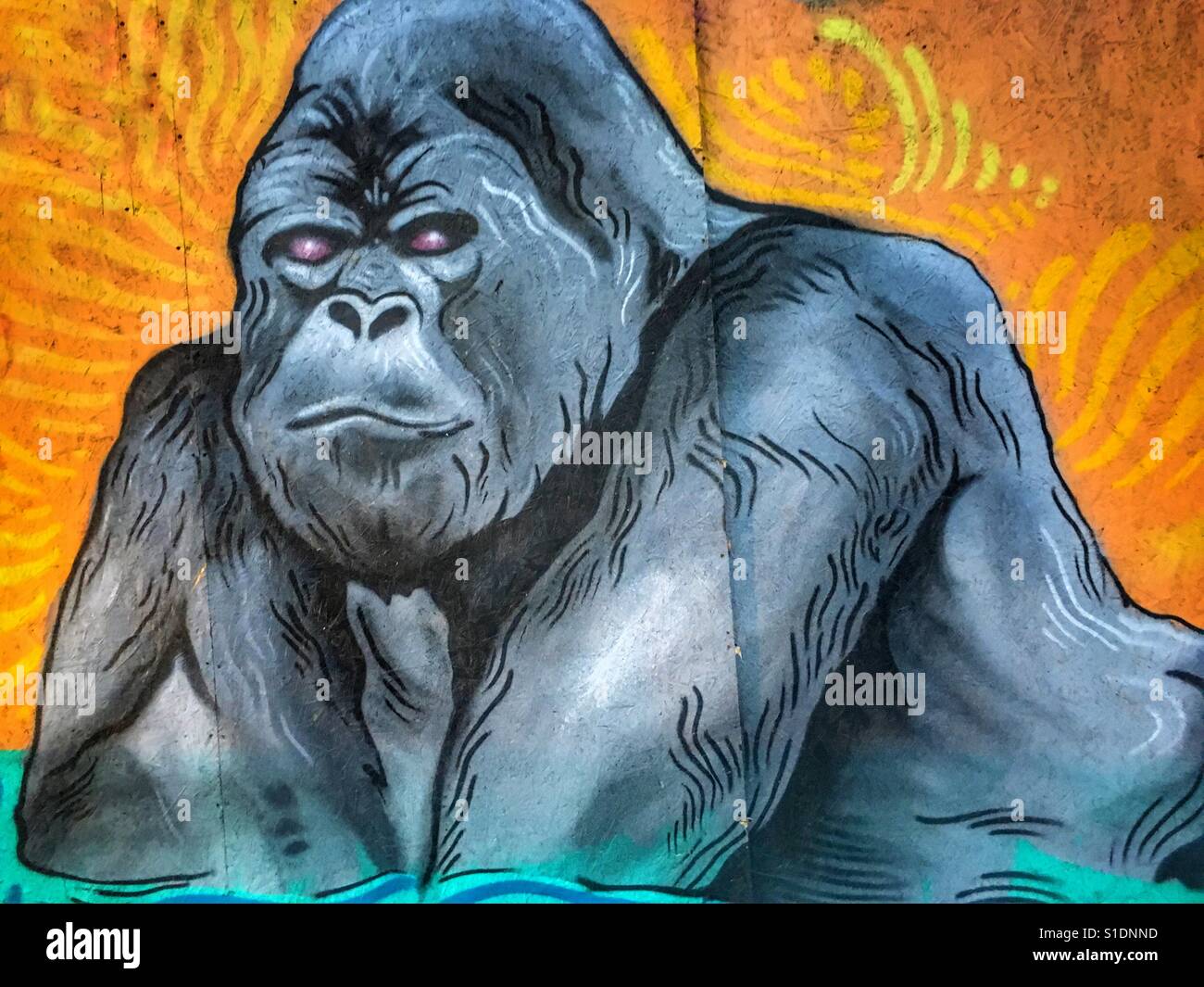 Detail Gorilla Graffiti Nomer 51