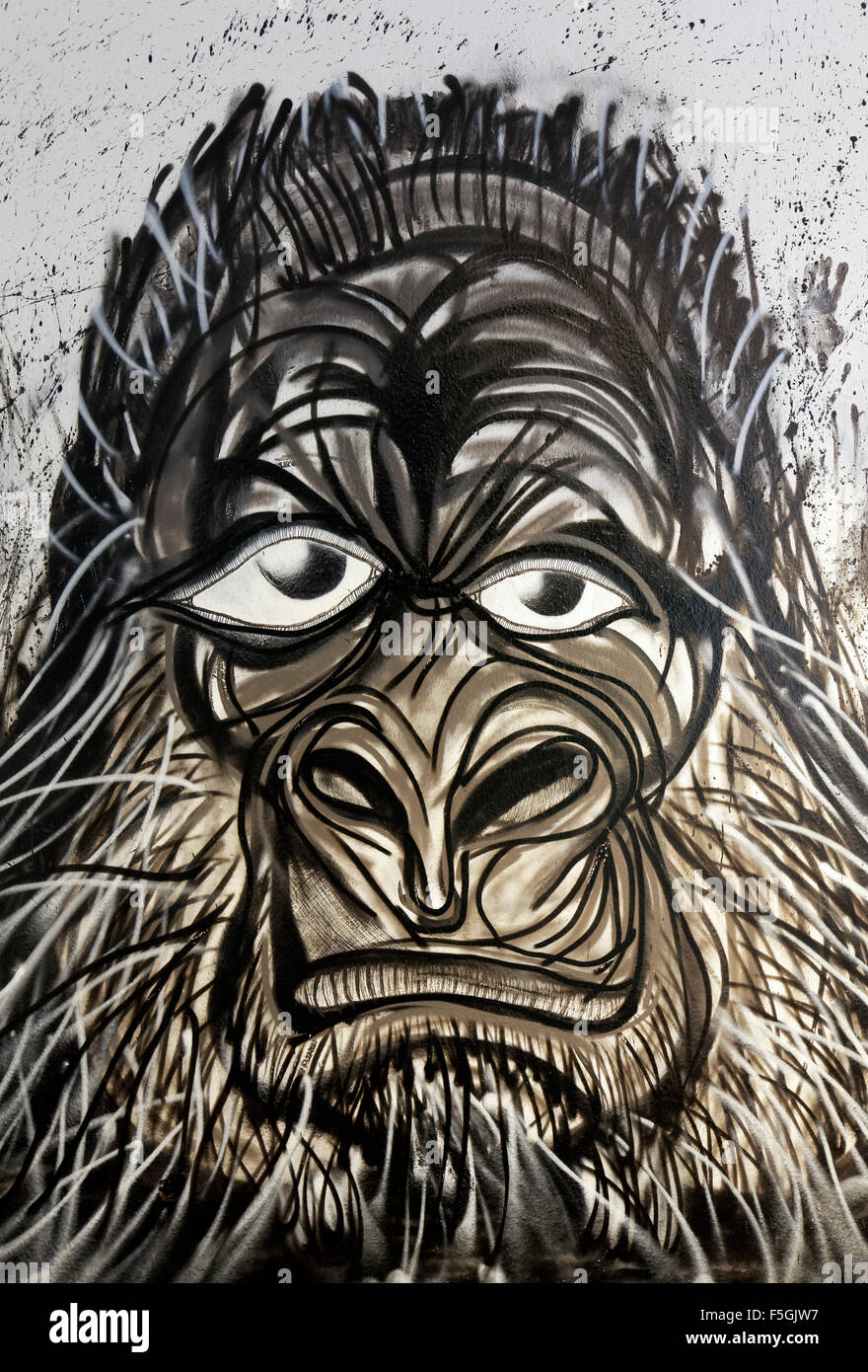 Detail Gorilla Graffiti Nomer 55
