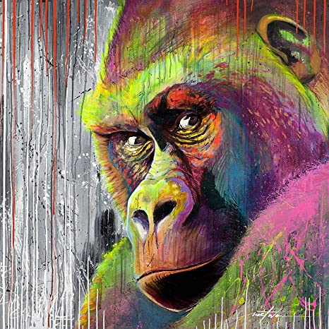 Detail Gorilla Graffiti Nomer 9