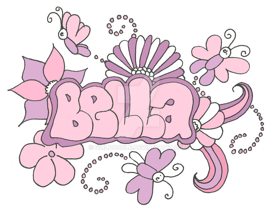 Detail Graffit Bella Nomer 4