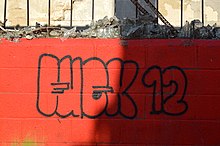 Detail Graffiti 12 Nomer 40