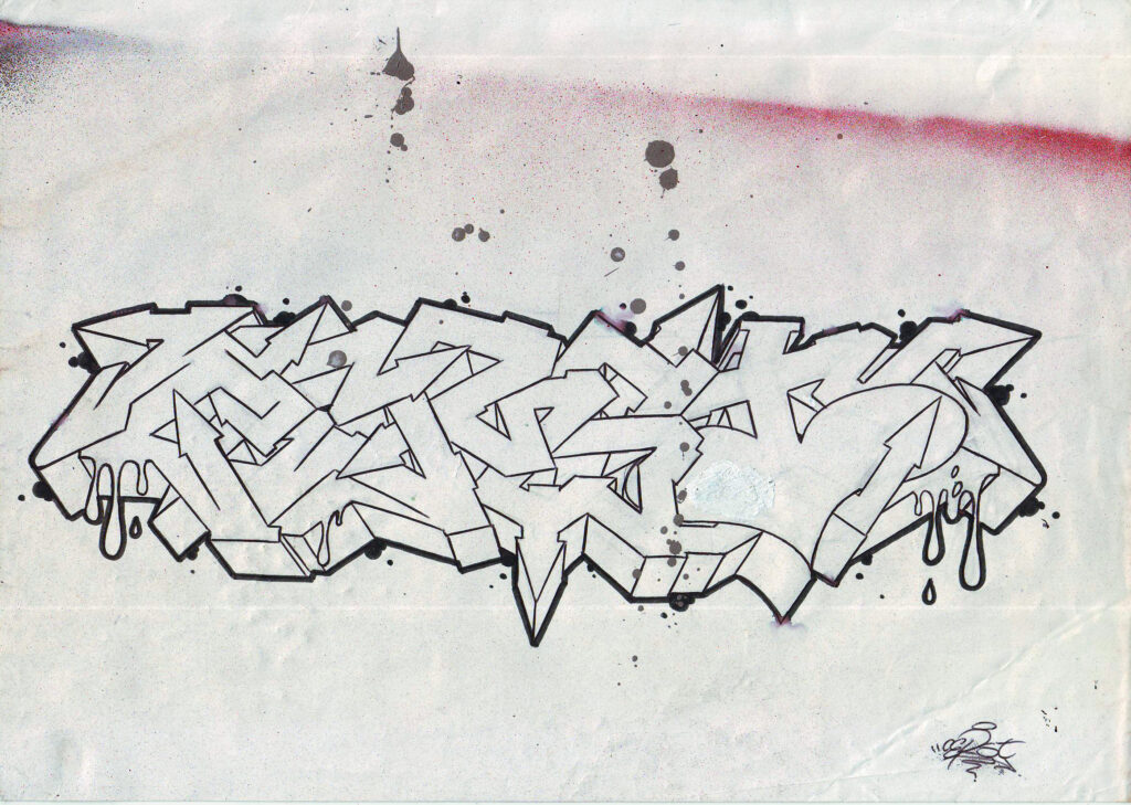 Detail Graffiti 27 03 2001 Nomer 5