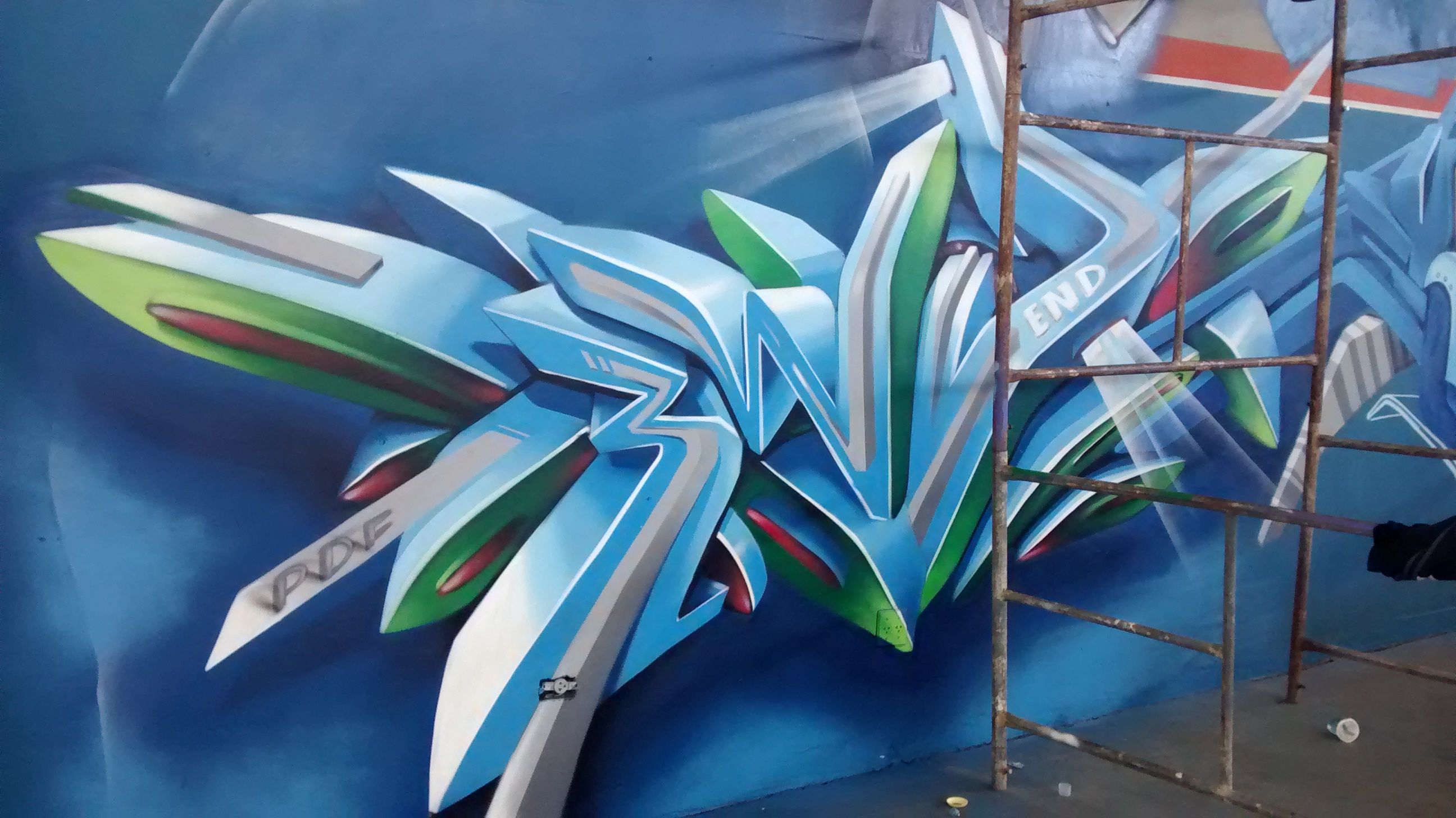 Detail Graffiti 3d Nomer 11