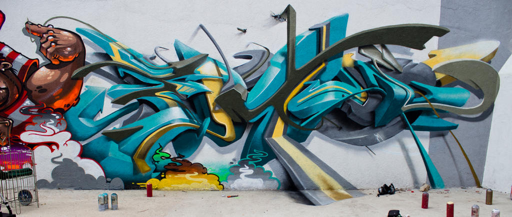 Detail Graffiti 3d Nomer 20