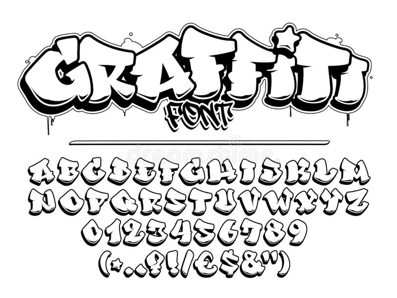 Detail Graffiti 3d Abjad Nomer 40