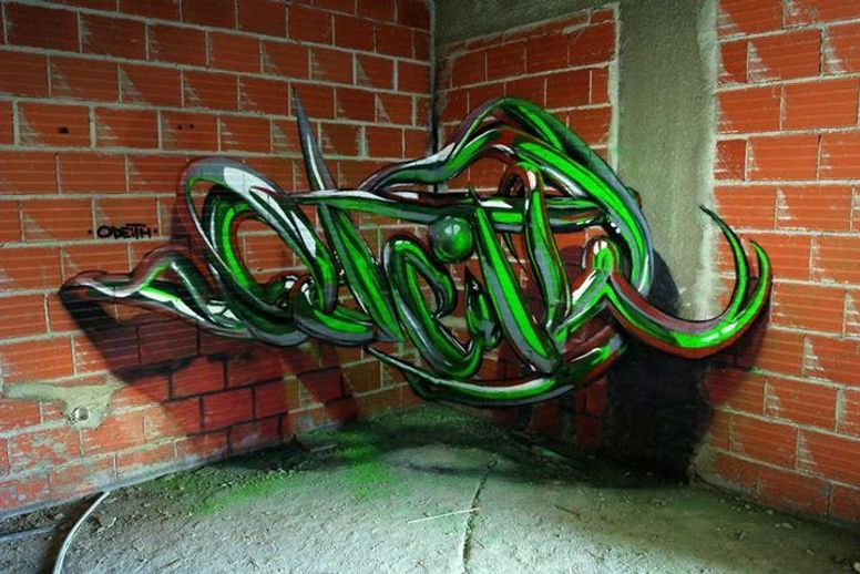 Detail Graffiti 3d Baton Rouge Art Nomer 12