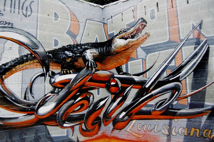 Detail Graffiti 3d Baton Rouge Art Nomer 26