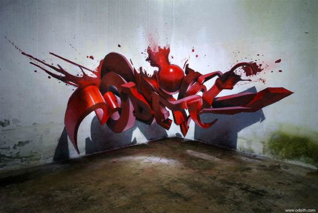 Detail Graffiti 3d Bunga Nomer 17