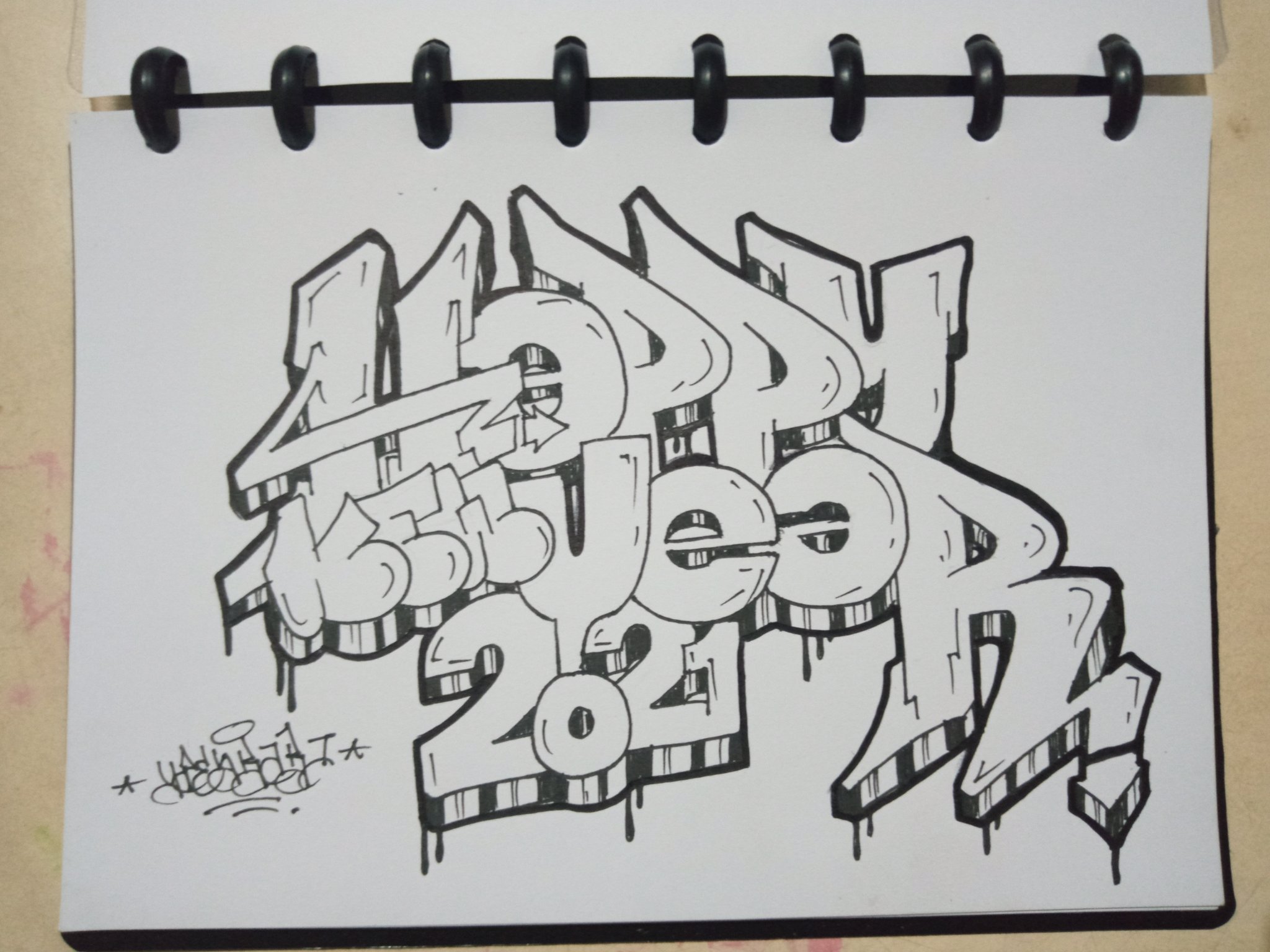 Detail Graffiti 3d Di Kertas Nomer 31