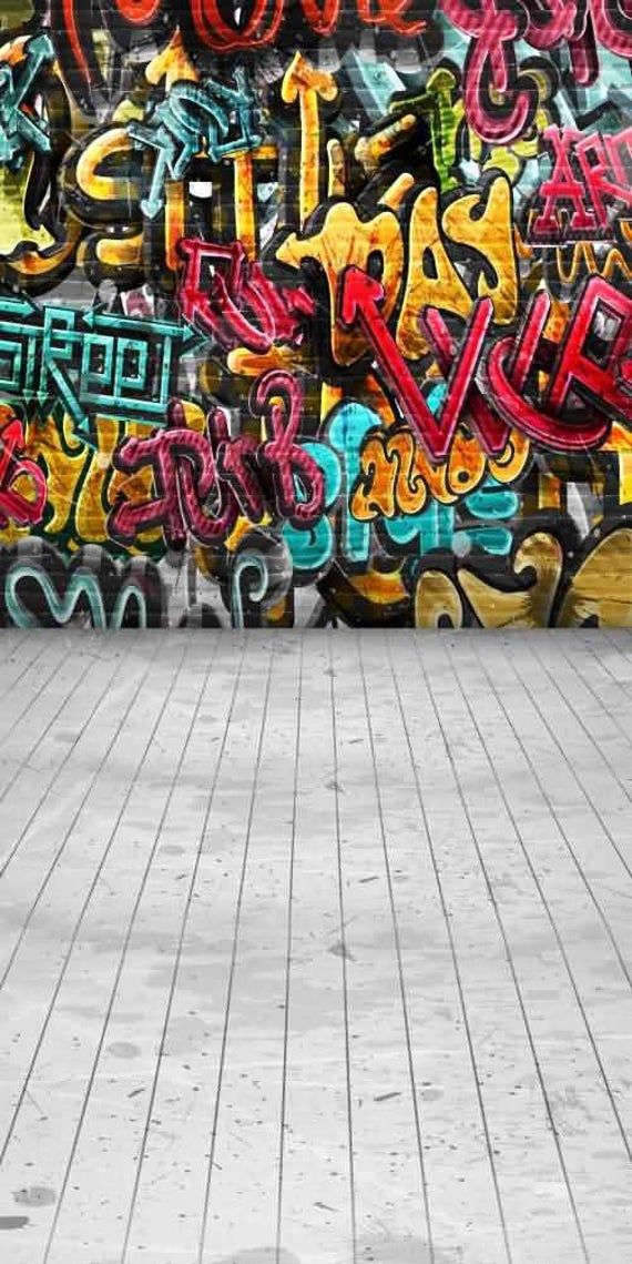 Detail Graffiti 3d Digital Background Nomer 8