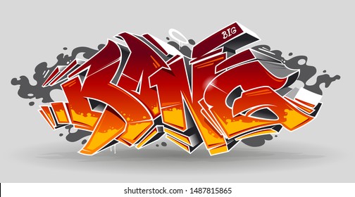 Detail Graffiti 3d Digital Background Nomer 22