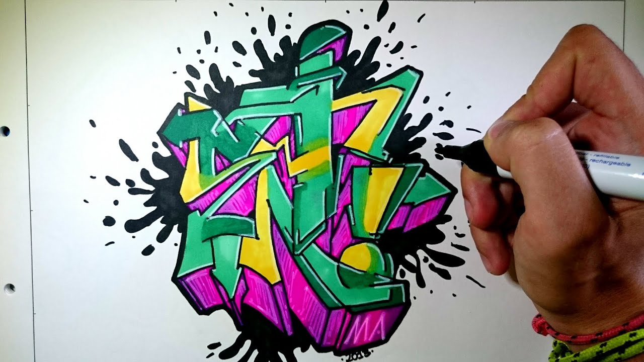 Detail Graffiti 3d Effect Nomer 12