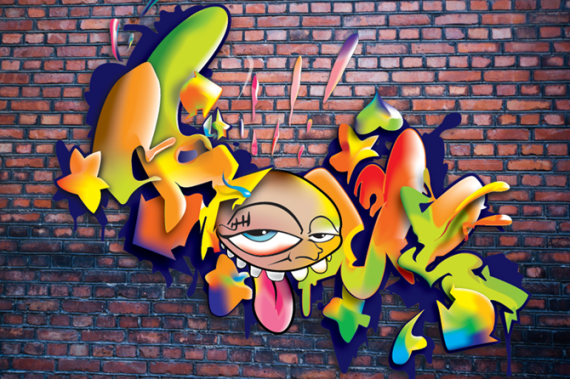 Detail Graffiti 3d Effect Nomer 52