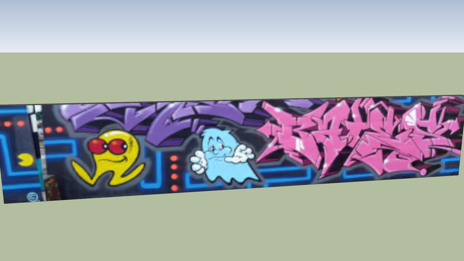 Detail Graffiti 3d Model Nomer 53