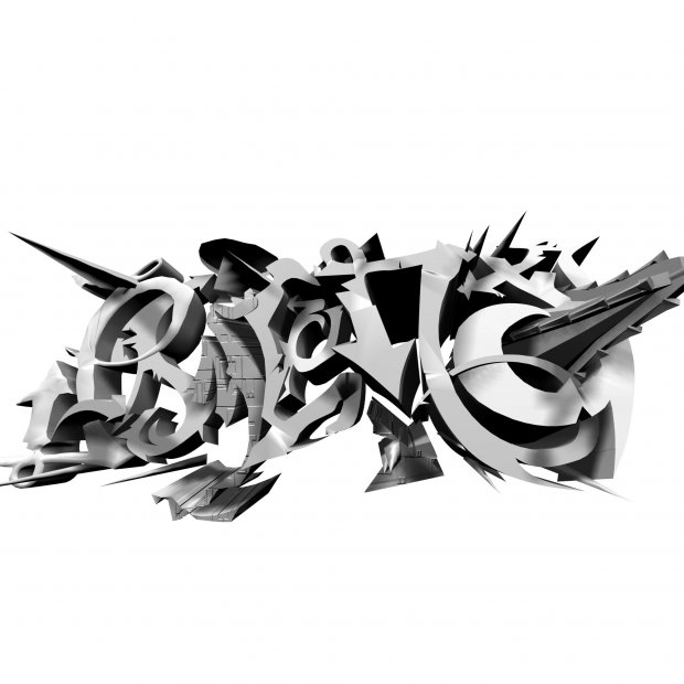 Detail Graffiti 3d Model Nomer 7