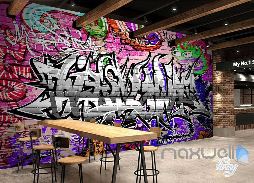 Detail Graffiti 3d Monster Nomer 16