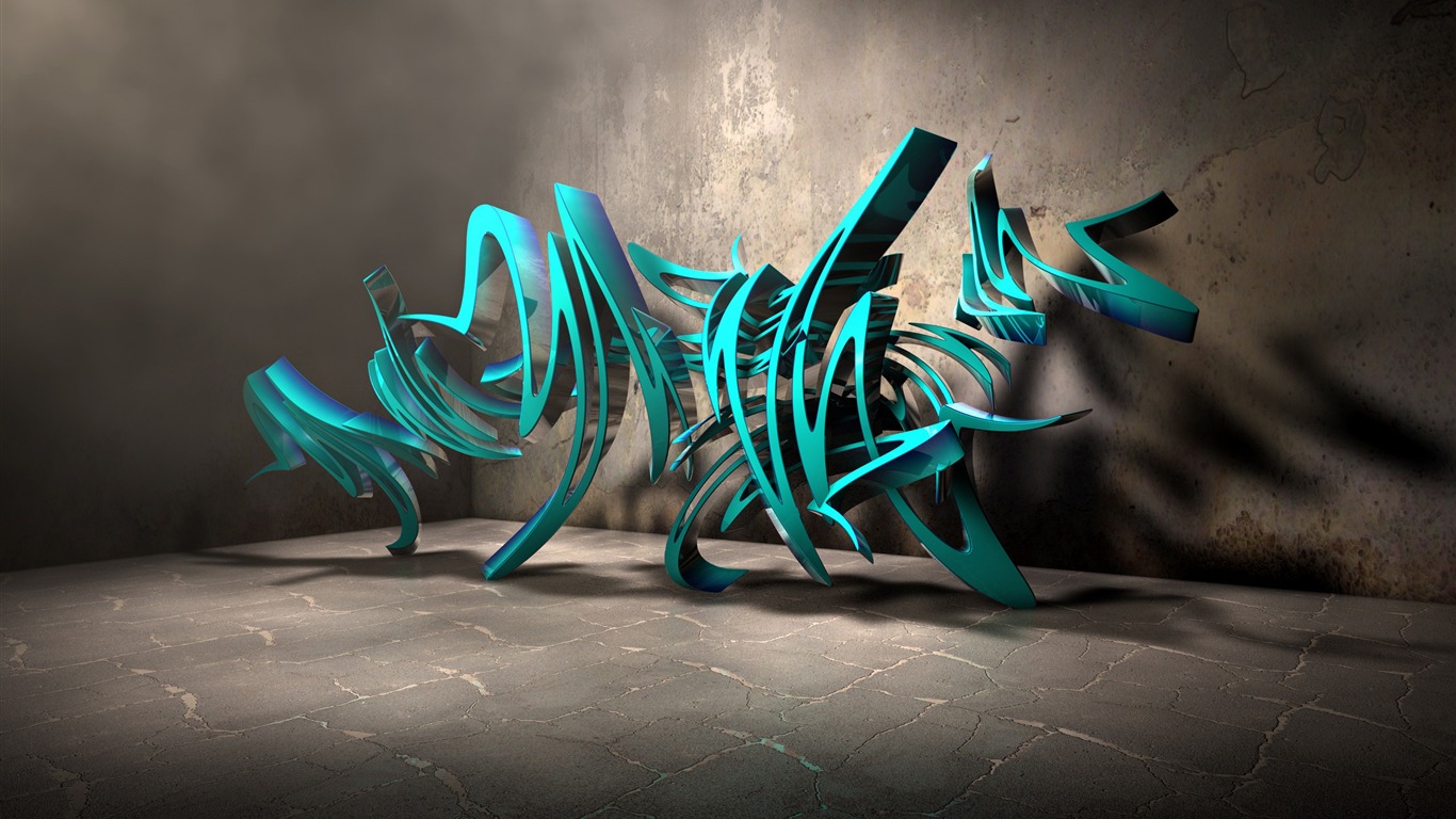 Detail Graffiti 3d Monster Nomer 52