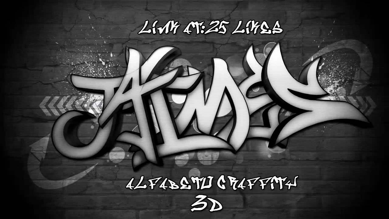 Detail Graffiti 3d Nama Nomer 34