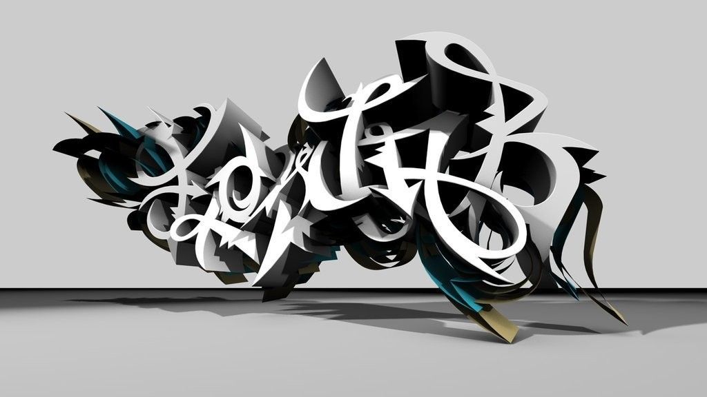 Detail Graffiti 3d Nama Dian Nomer 26