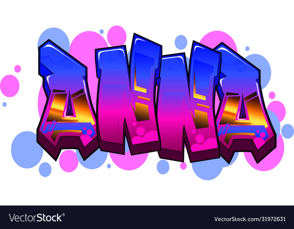 Detail Graffiti 3d Name Art Sandi Nomer 21