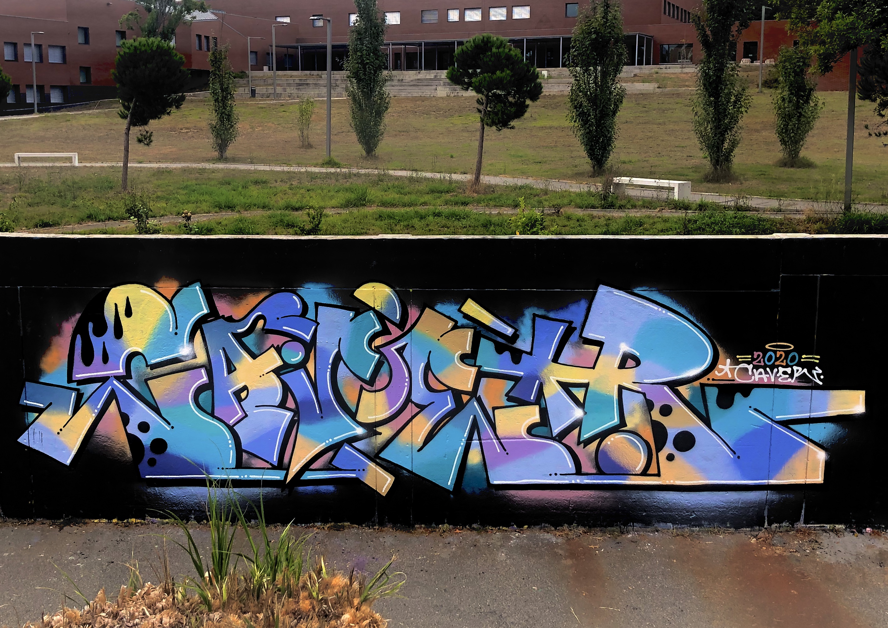 Detail Graffiti 3d Name Art Sandi Nomer 54
