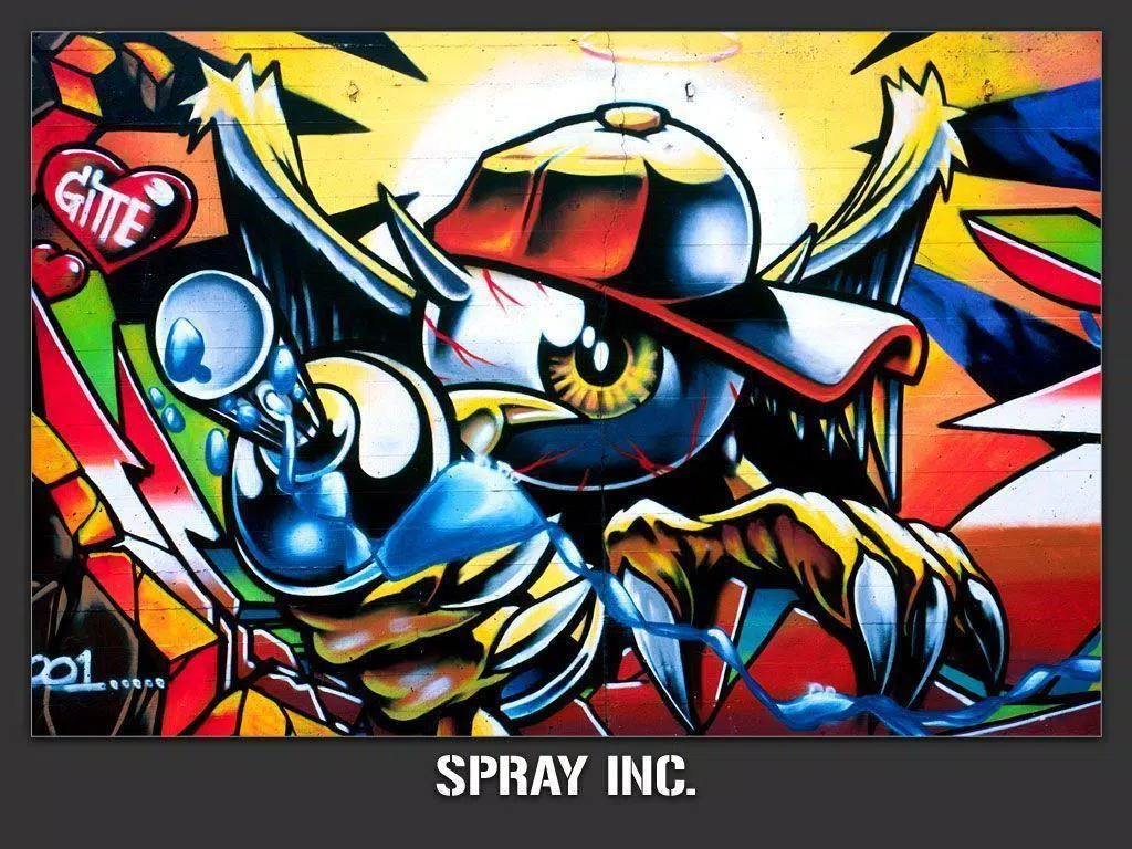 Detail Graffiti 3d Orng Nomer 10