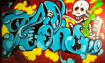 Detail Graffiti 3d Paling Keren Nomer 50