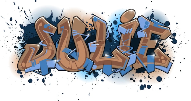 Detail Graffiti 3d Pensil Nomer 26