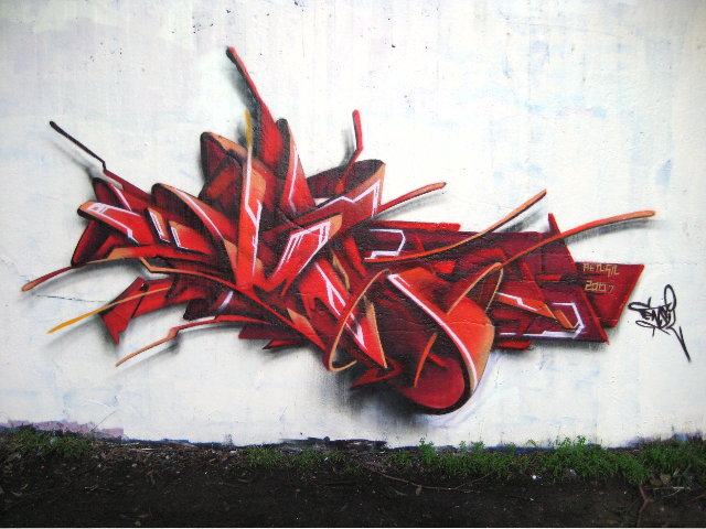 Detail Graffiti 3d Pensil Nomer 33