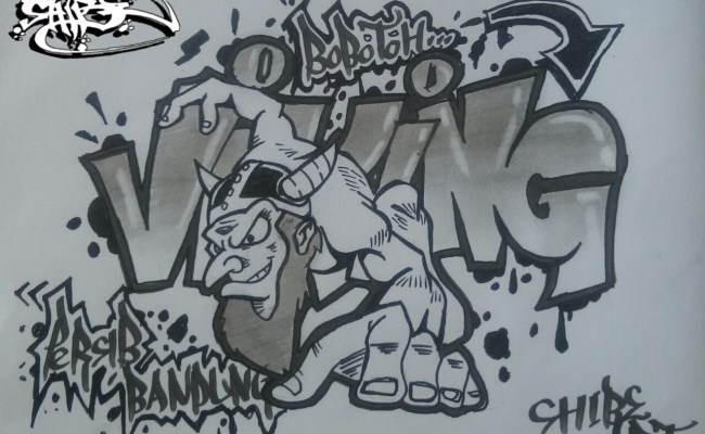 Detail Graffiti 3d Persib Nomer 15
