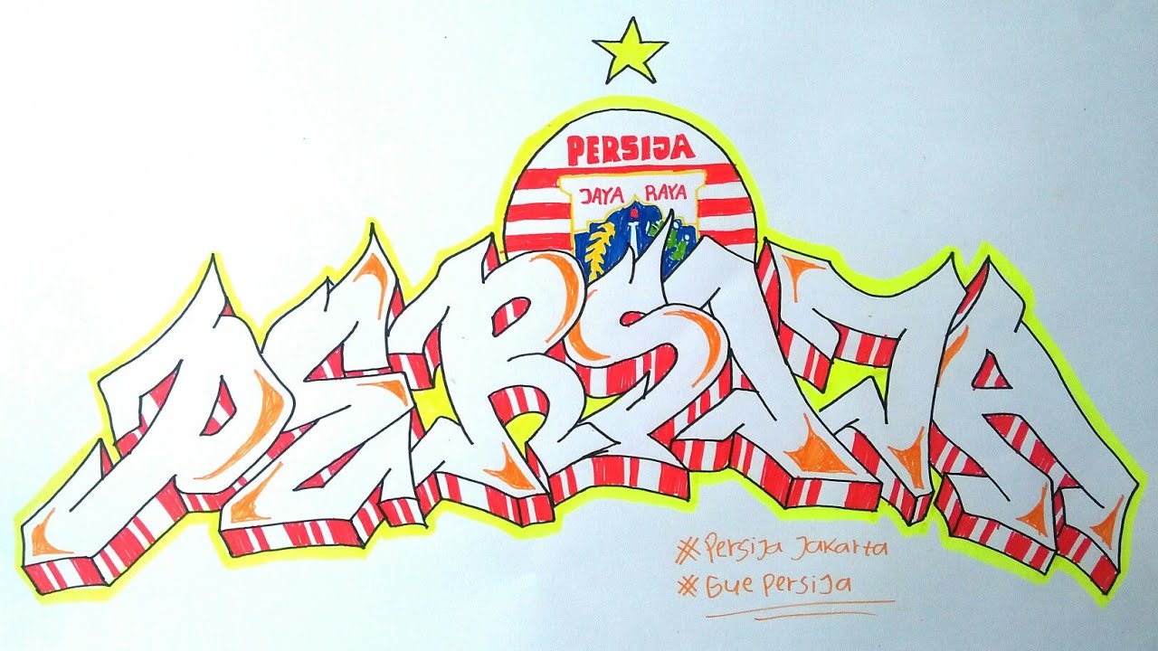 Detail Graffiti 3d Persija Nomer 3