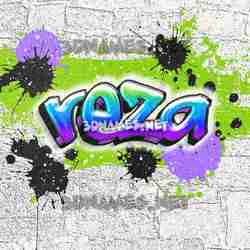 Detail Graffiti 3d Reza Nomer 4