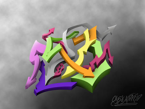 Detail Graffiti 3d Reza Nomer 41