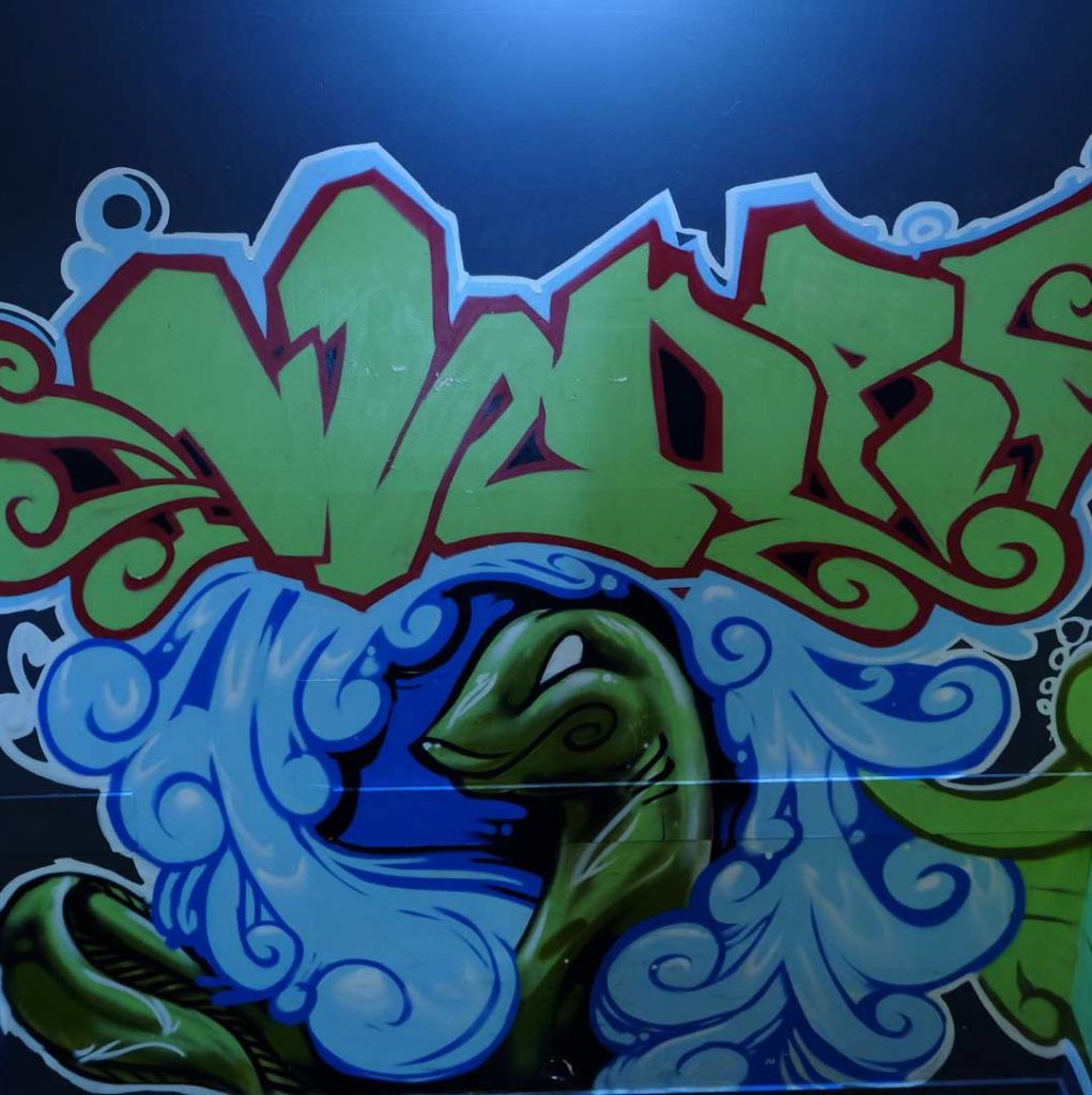 Detail Graffiti 3d Simple Nomer 45