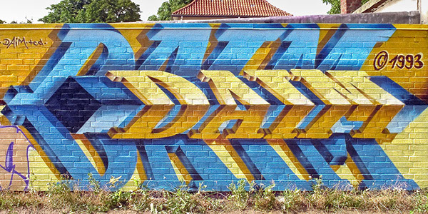 Detail Graffiti 3d Style Nomer 14
