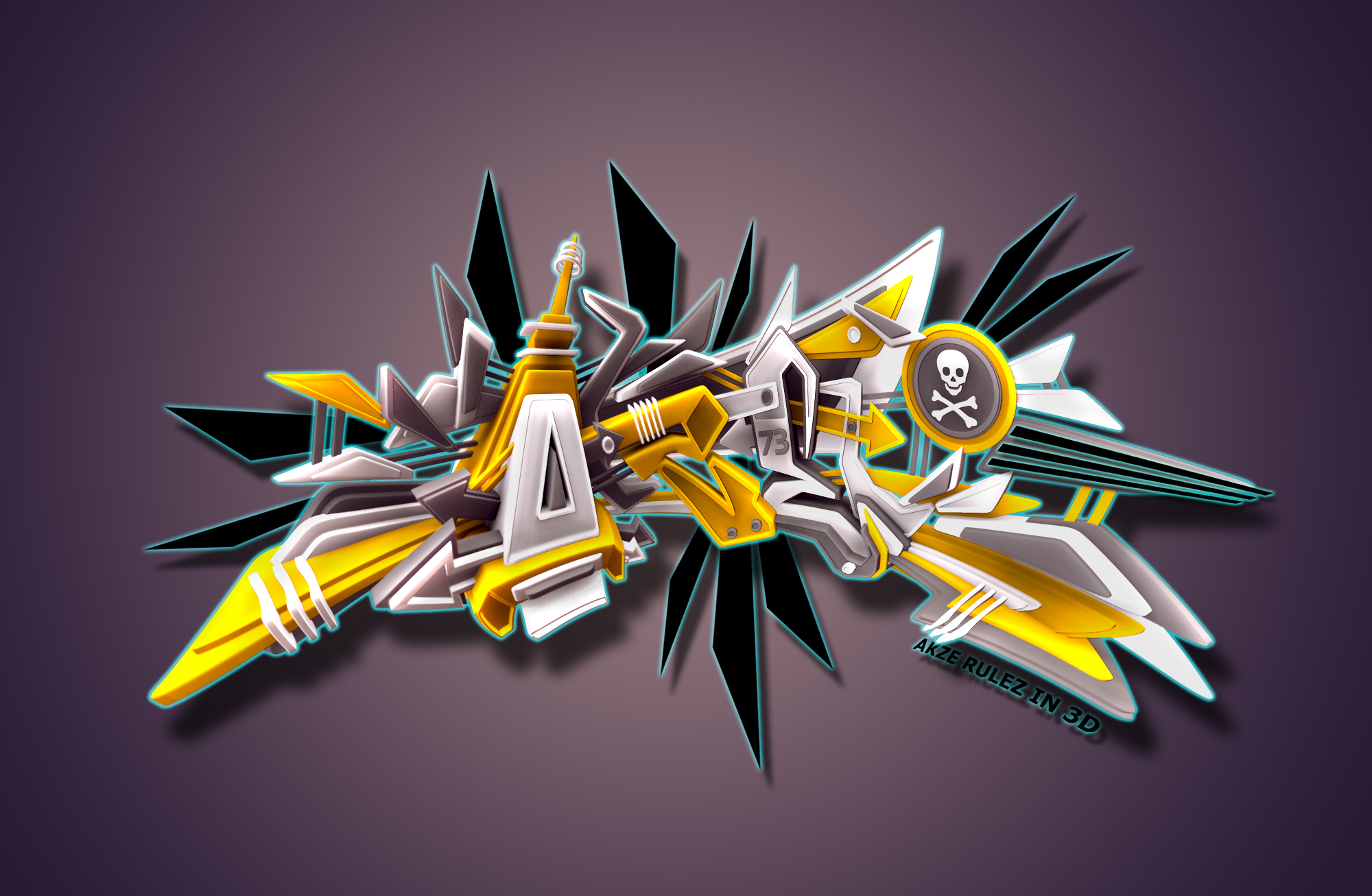 Detail Graffiti 3d Wallpapers Hd Nomer 32