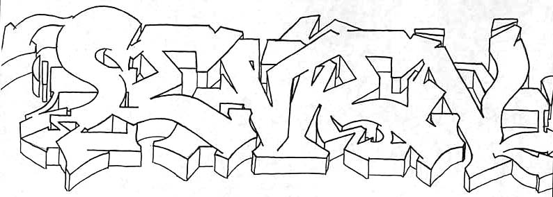 Detail Graffiti 7 Nomer 33