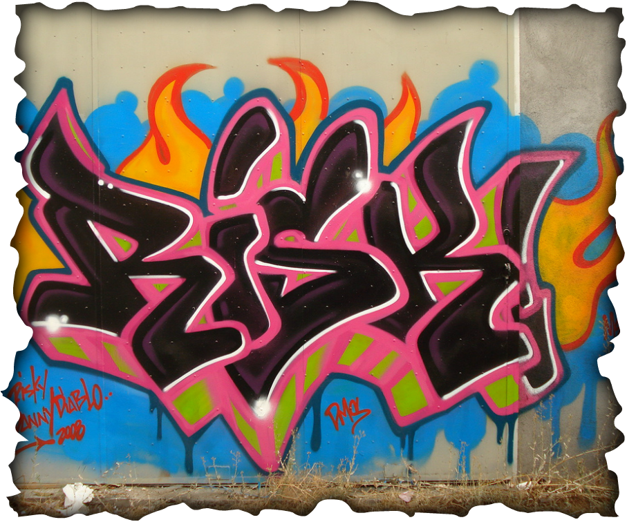 Detail Graffiti 7danger Nomer 14