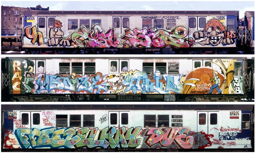 Detail Graffiti A New York Nomer 15