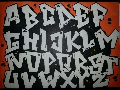 Detail Graffiti A Z Terbaru Nomer 10