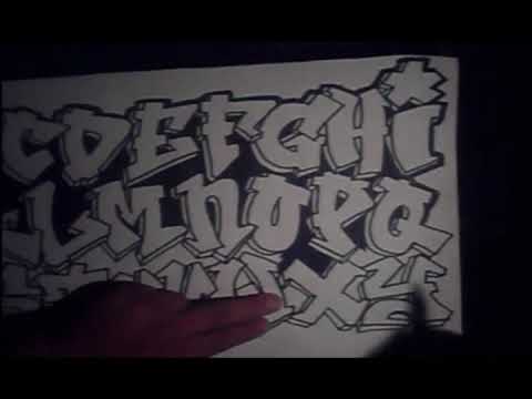 Detail Graffiti Abc Sampai Z Nomer 40